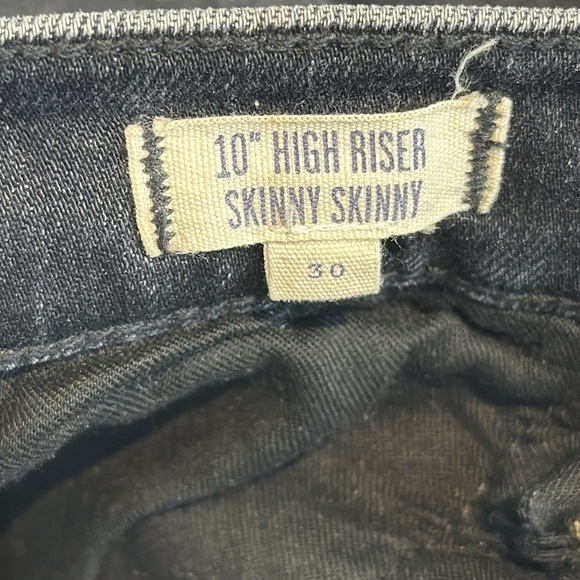 Madewell Women's 10" High Riser Skinny Jeans Size 30 - Picture 7 of 8